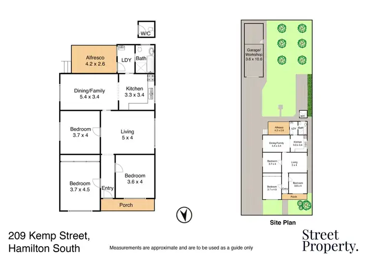 Floorplan of Homely house listing, 209 Kemp Street, Hamilton South NSW 2303