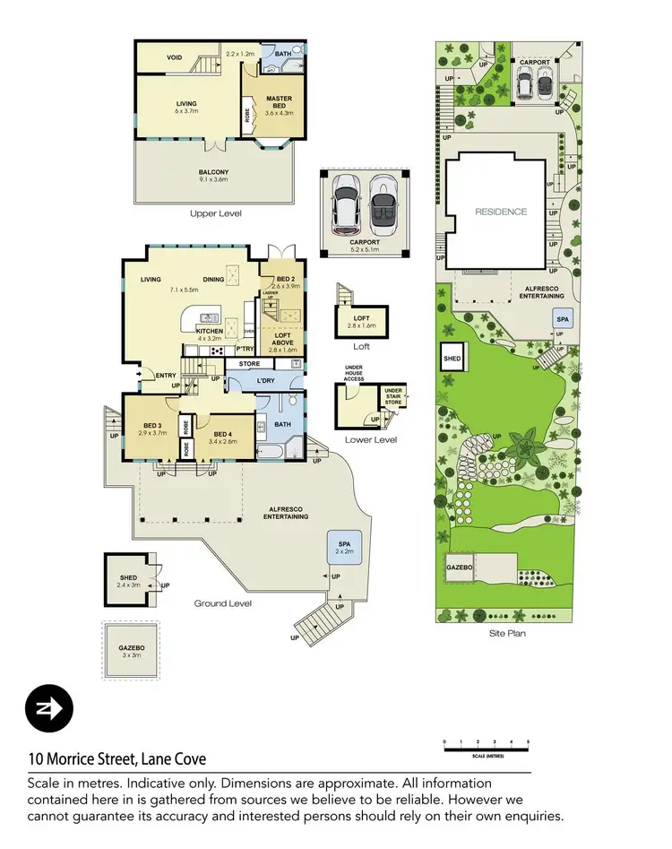 Floorplan of Homely house listing, 10 Morrice Street, Lane Cove NSW 2066