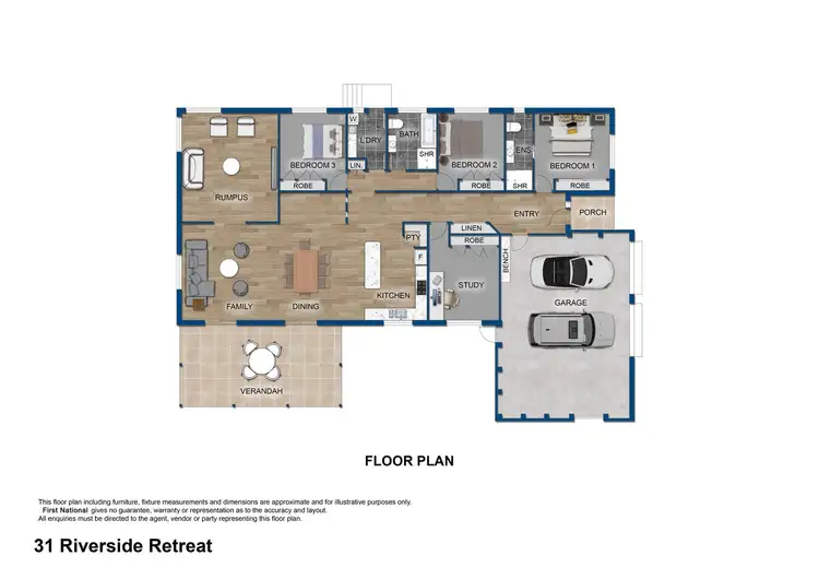 Floorplan of Homely house listing, 31 Riverside Retreat, Abercrombie NSW 2795
