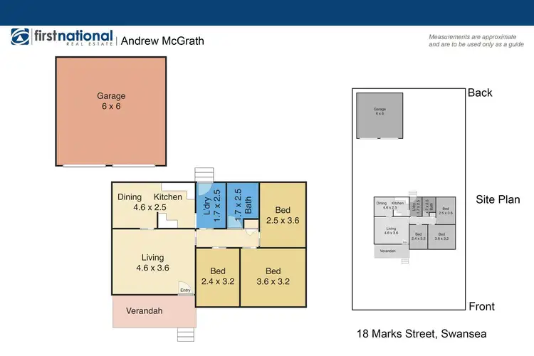 Floorplan of Homely house listing, 18 Marks Street, Swansea NSW 2281
