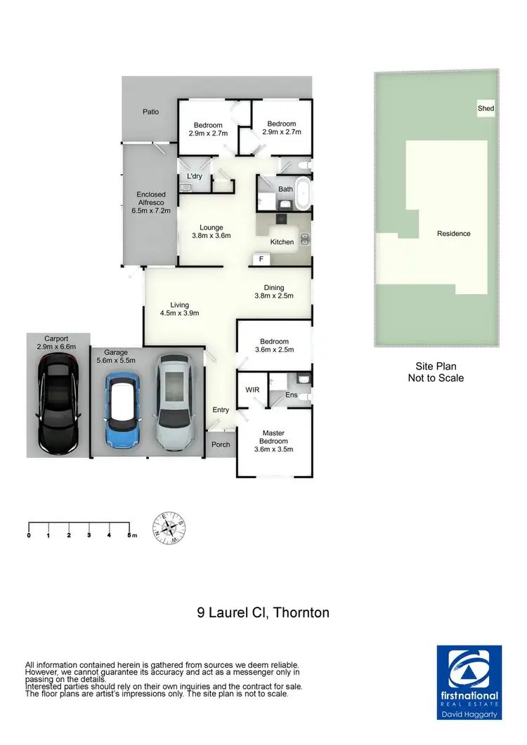 Floorplan of Homely house listing, 9 Laurel Close, Thornton NSW 2322