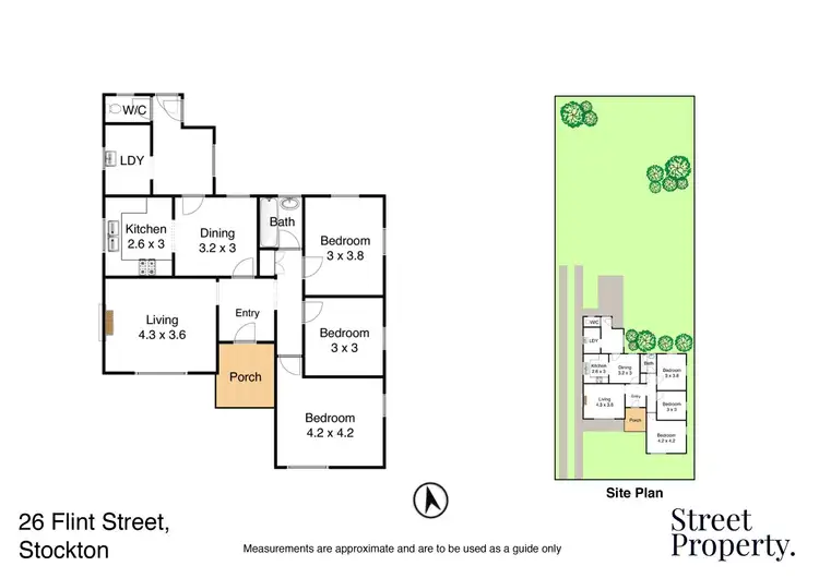 Floorplan of Homely house listing, 26 Flint Street, Stockton NSW 2295