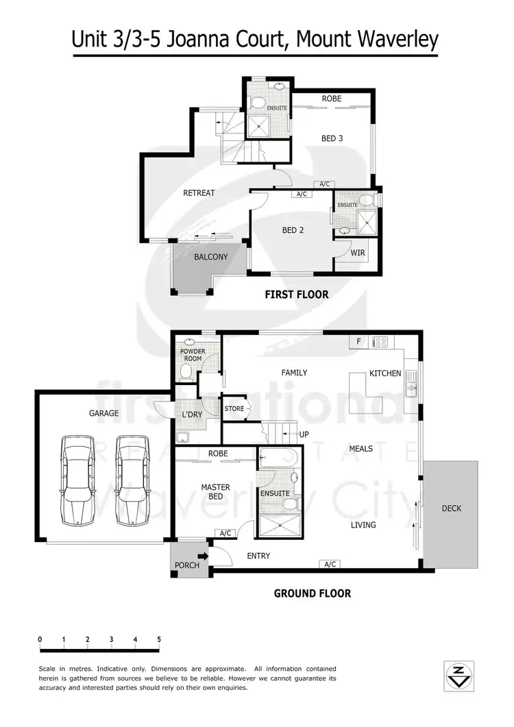 Floorplan of Homely townhouse listing, 3/3-5 Joanna Court, Mount Waverley VIC 3149