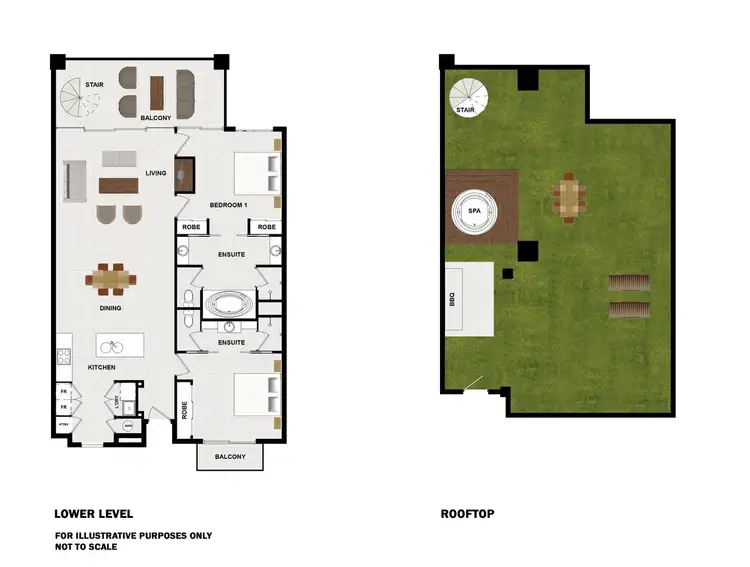 Floorplan of Homely apartment listing, 406/5 Triton Street, Palm Cove QLD 4879