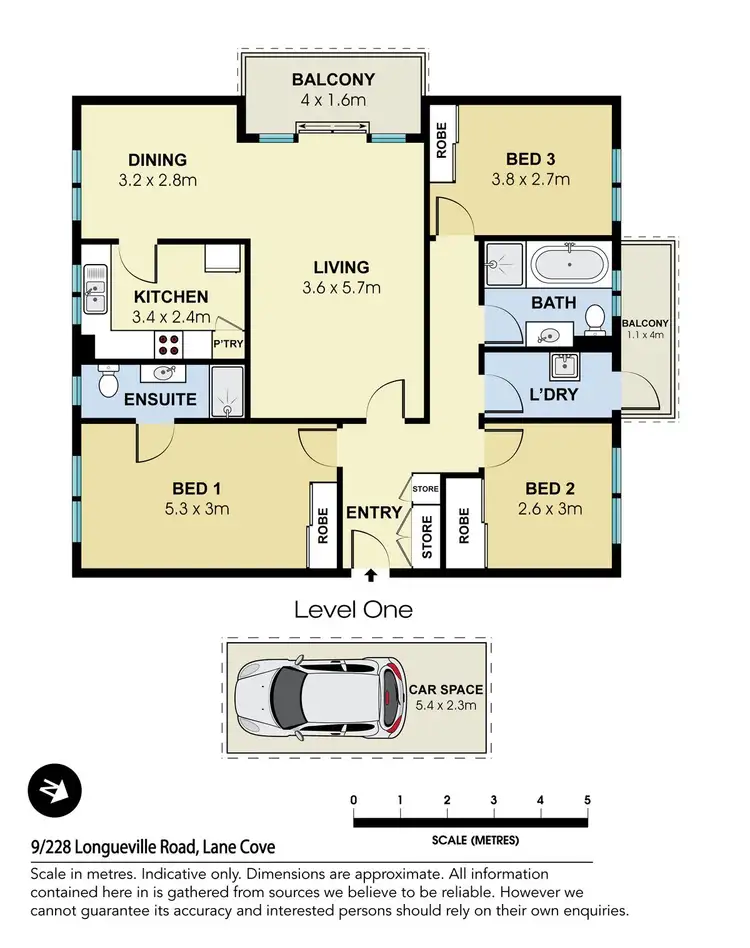 Floorplan of Homely apartment listing, 9/228-230 Longueville Road, Lane Cove NSW 2066