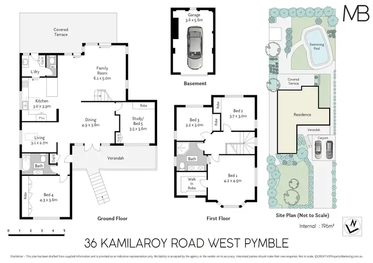 Floorplan of Homely house listing, 36 Kamilaroy Road, West Pymble NSW 2073
