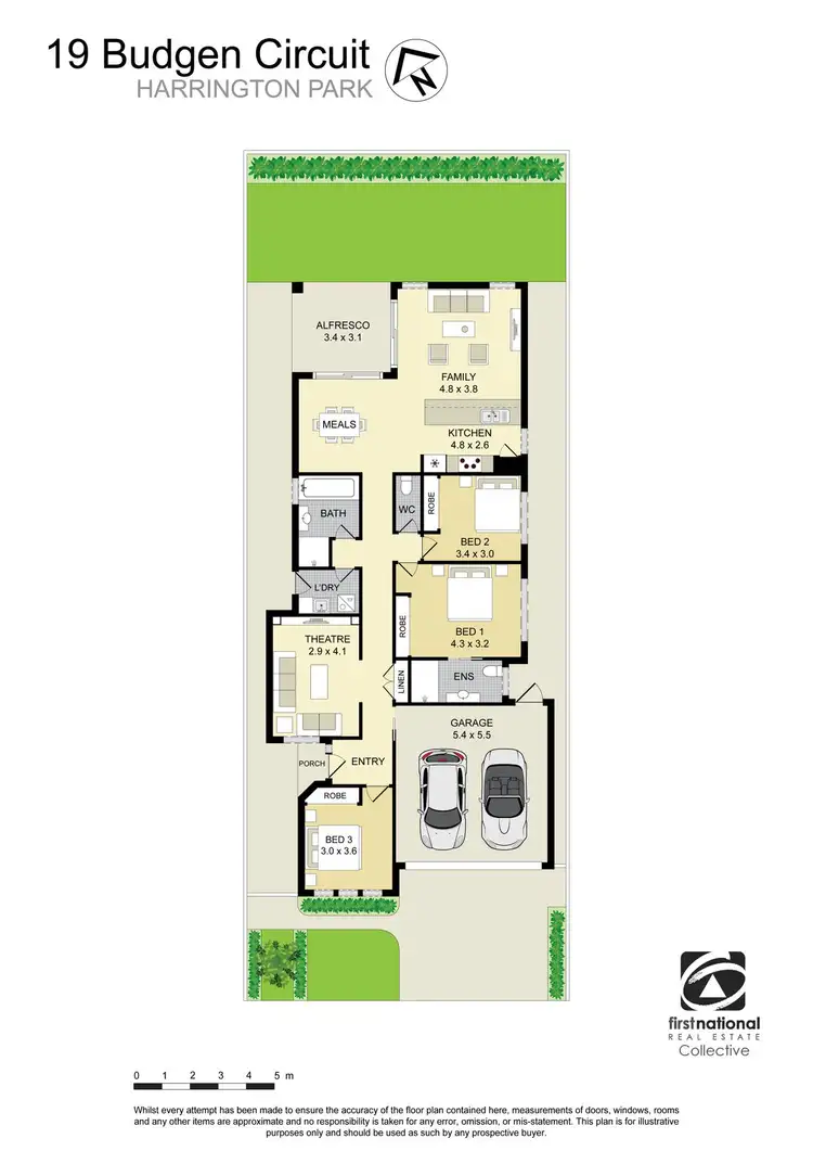 Floorplan of Homely house listing, 19 Budgen Circuit, Harrington Park NSW 2567