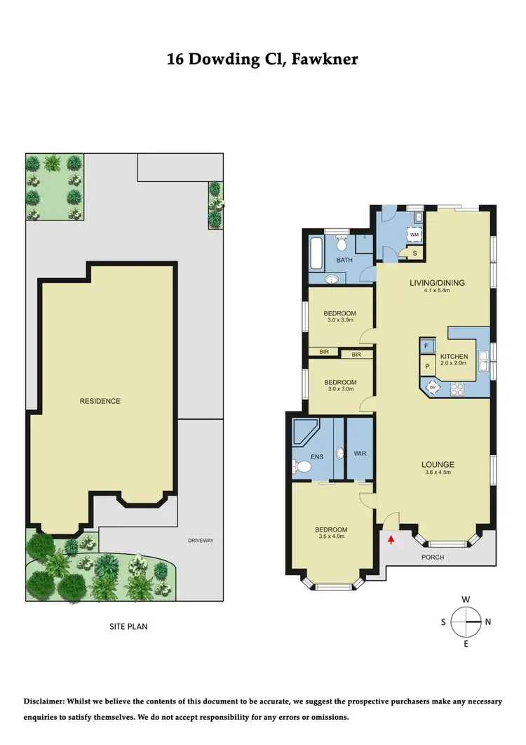 Floorplan of Homely house listing, 16 Dowding Close, Fawkner VIC 3060