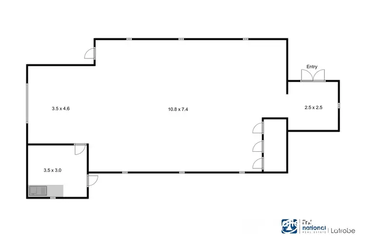 Floorplan of Homely house listing, 54 Cairnbrook Road, Glengarry VIC 3854