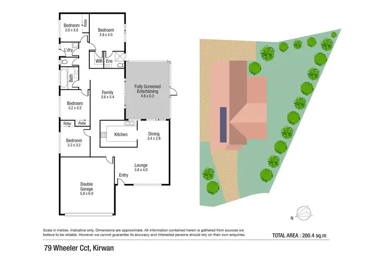 Floorplan of Homely house listing, 79 Wheeler Circuit, Kirwan QLD 4817
