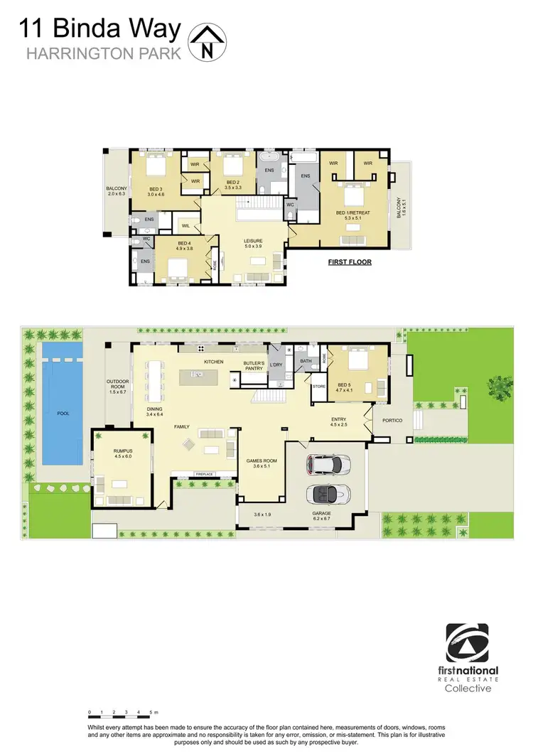 Floorplan of Homely house listing, 11 Binda Way (Grove Estate), Harrington Park NSW 2567