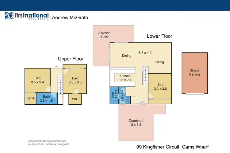 Floorplan of Homely house listing, 99 Kingfisher Circuit, Cams Wharf NSW 2281