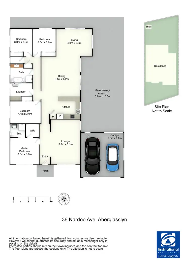 Floorplan of Homely house listing, 36 Nardoo Avenue, Aberglasslyn NSW 2320