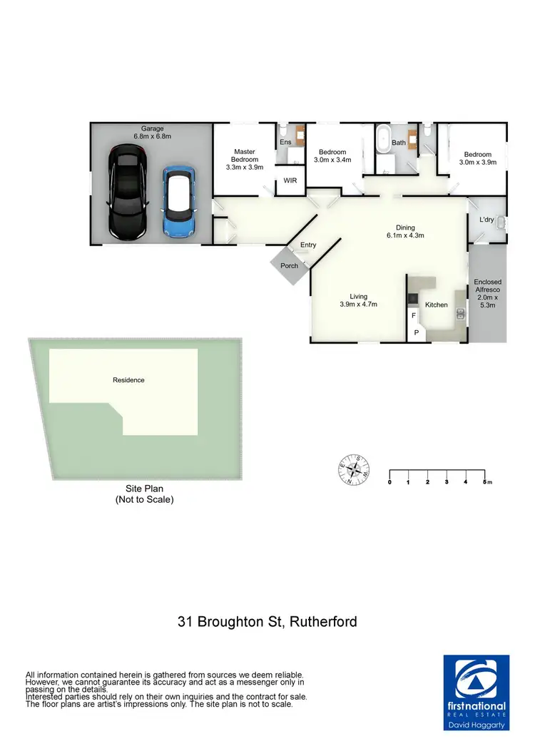 Floorplan of Homely house listing, 31 Broughton Street, Rutherford NSW 2320