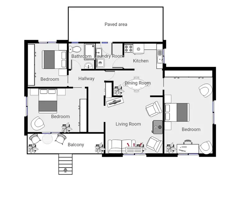 Floorplan of Homely house listing, 203 Lang Street, Glen Innes NSW 2370