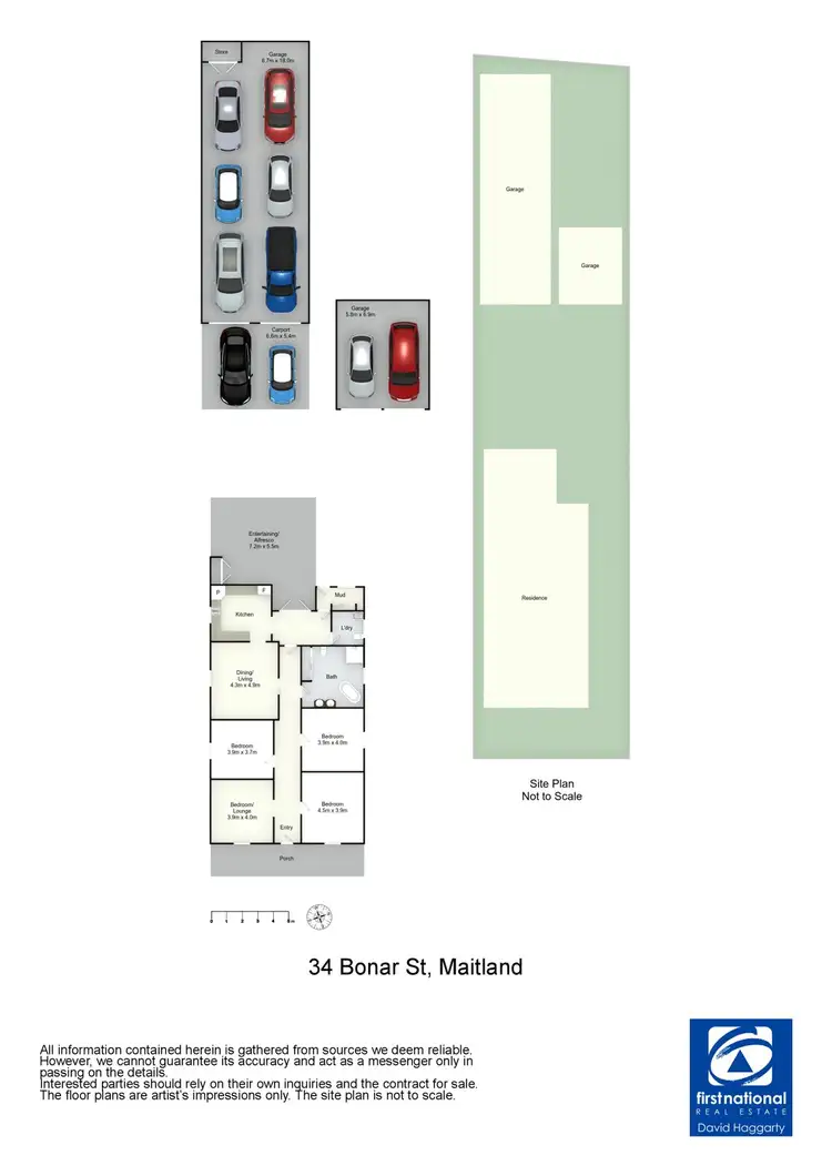 Floorplan of Homely house listing, 34 Bonar Street, Maitland NSW 2320