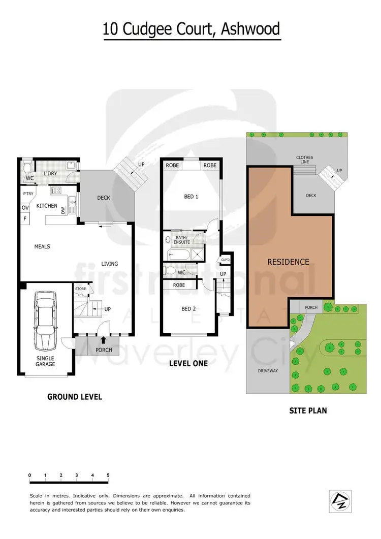 Floorplan of Homely townhouse listing, 10 Cudgee Court, Ashwood VIC 3147