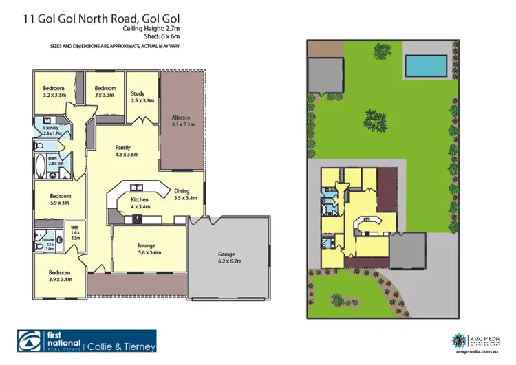 Floorplan of Homely house listing, 11 Gol Gol North Road, Gol Gol NSW 2738