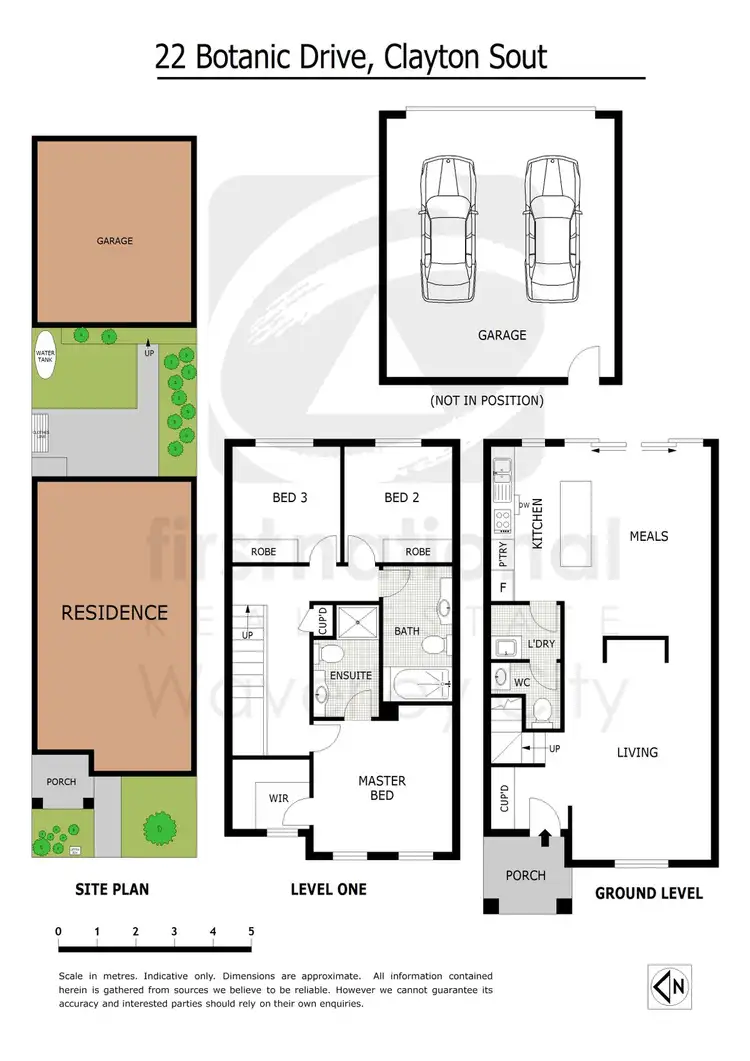 Floorplan of Homely townhouse listing, 22 Botanic Drive, Clayton South VIC 3169