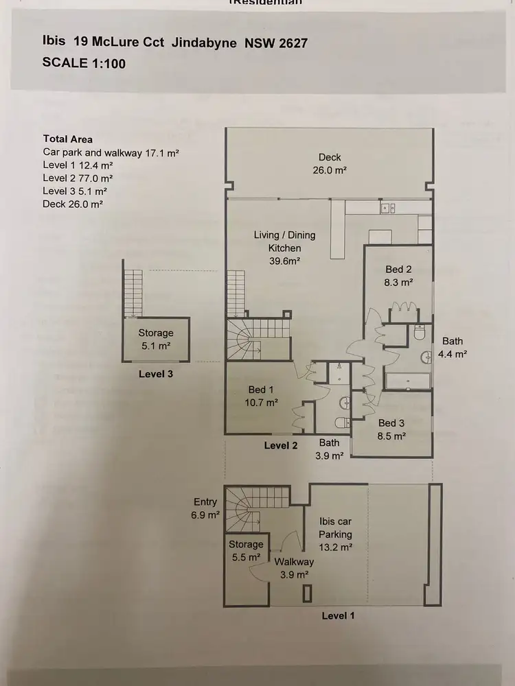 Floorplan of Homely apartment listing, 6/19 McLure Circuit, Jindabyne NSW 2627