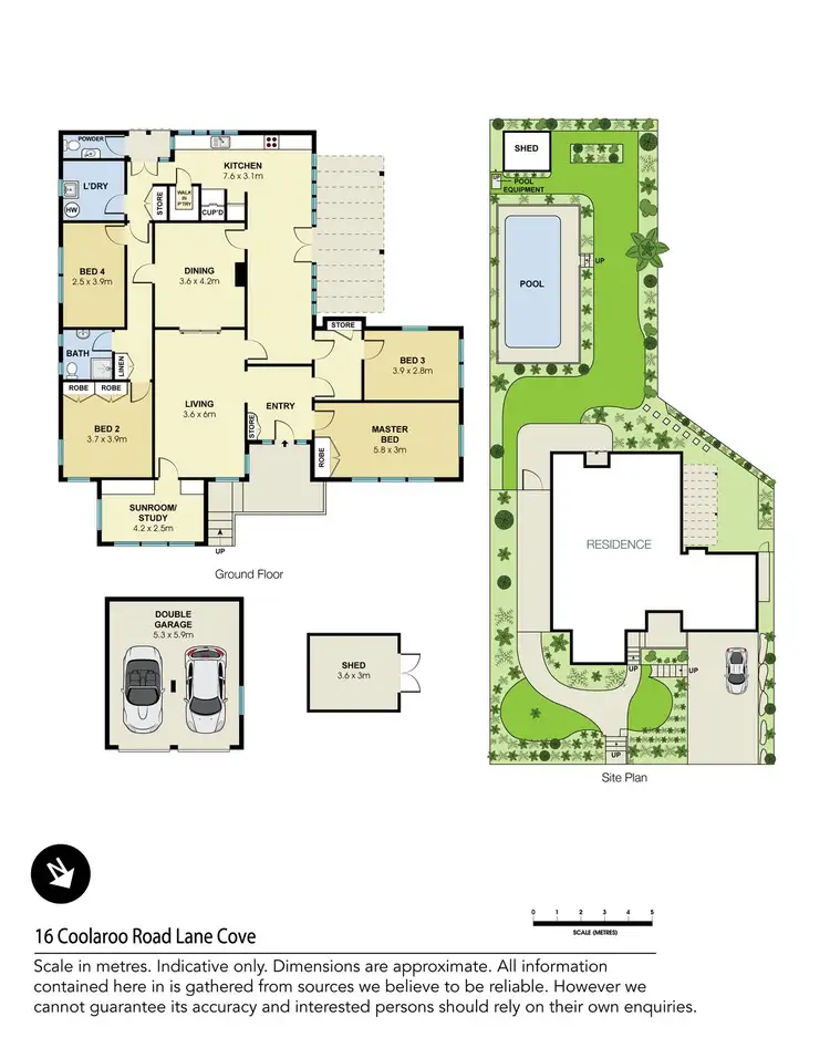 Floorplan of Homely house listing, 16 Coolaroo Road, Lane Cove NSW 2066