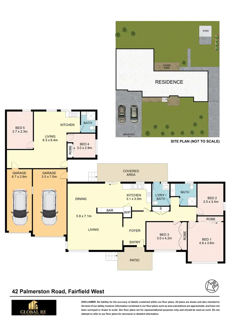 Floorplan of Homely house listing, 42 Palmerston Road, Fairfield West NSW 2165