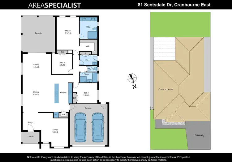Floorplan of Homely house listing, 81 Scotsdale Drive, Cranbourne East VIC 3977