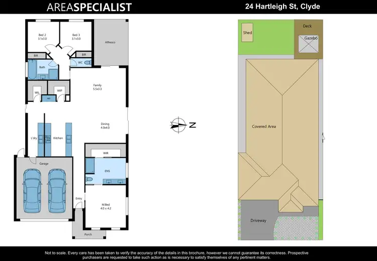 Floorplan of Homely house listing, 24 Hartleigh Street, Clyde VIC 3978