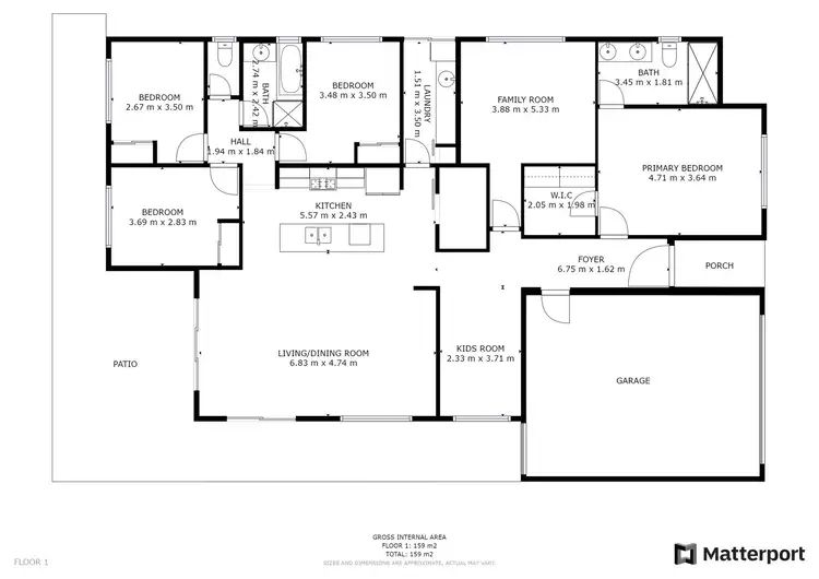 Floorplan of Homely house listing, 56 Waldeck Road, Caversham WA 6055