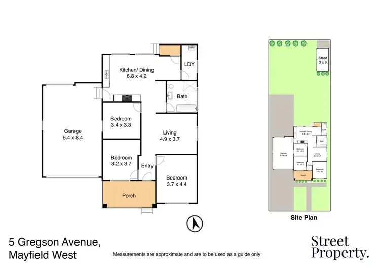 Floorplan of Homely house listing, 5 Gregson Avenue, Mayfield West NSW 2304