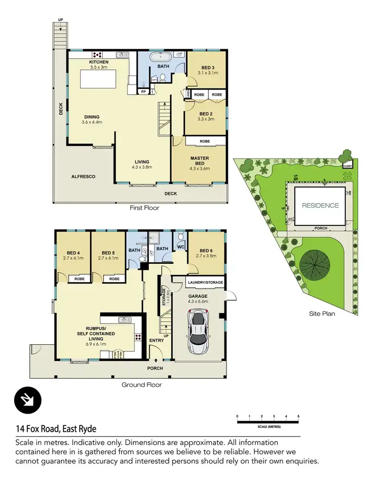 Floorplan of Homely house listing, 14 Fox Road, East Ryde NSW 2113