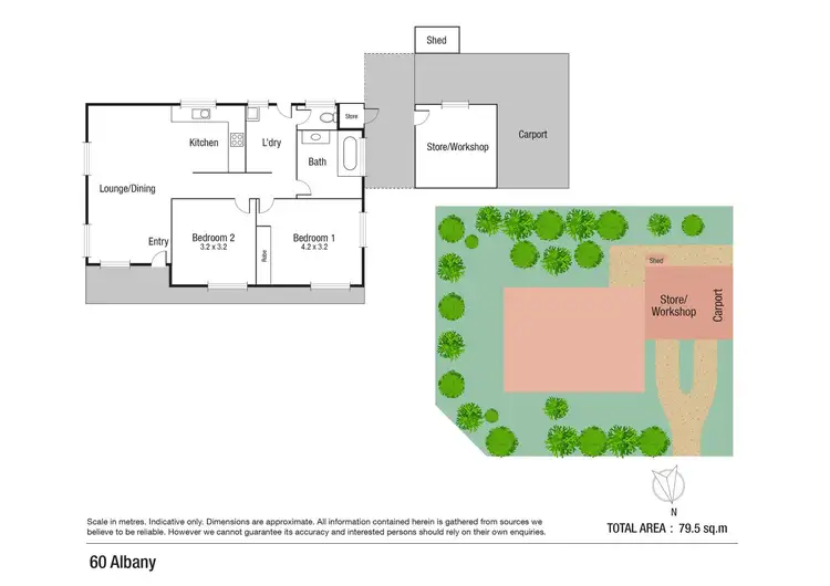 Floorplan of Homely house listing, 60 Albany Road, Pimlico QLD 4812