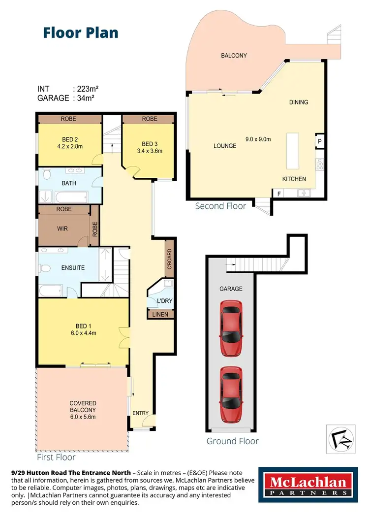 Floorplan of Homely apartment listing, 9/29 Hutton Road, The Entrance North NSW 2261