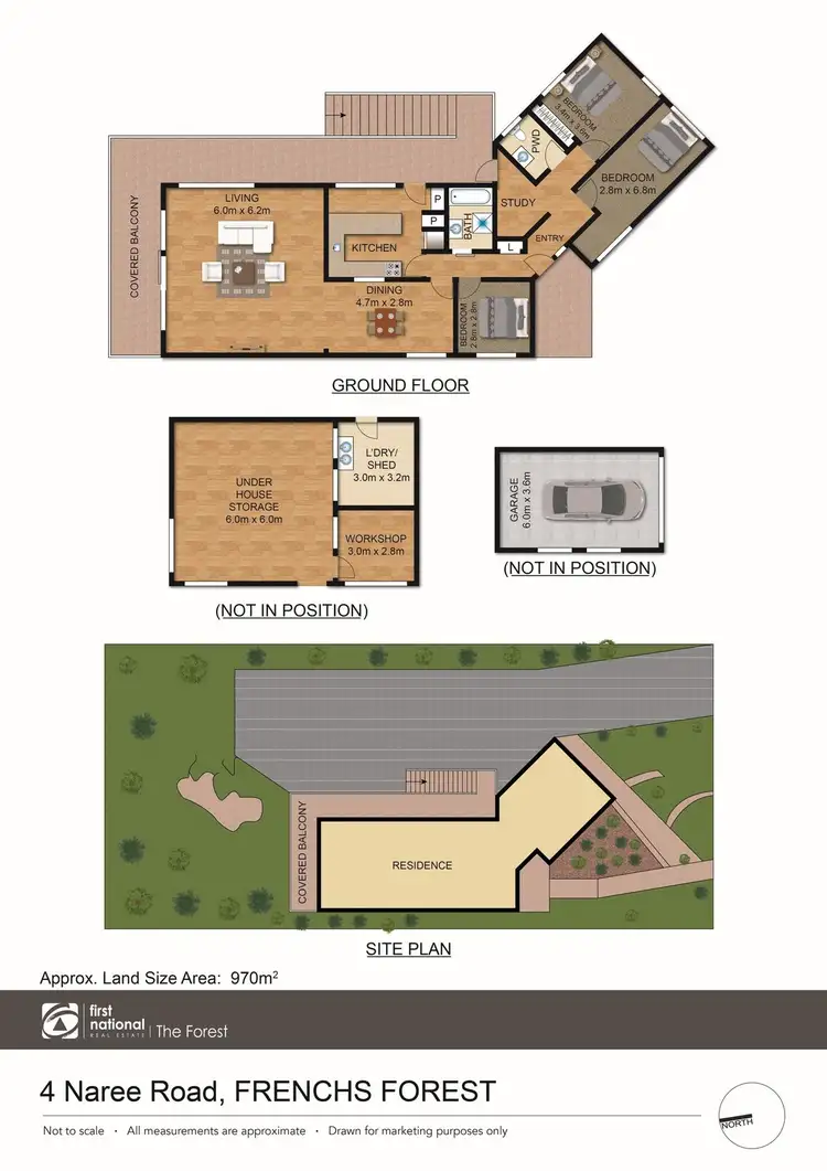 Floorplan of Homely house listing, 4 Naree Road, Frenchs Forest NSW 2086