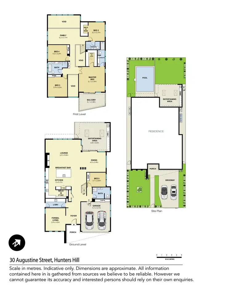 Floorplan of Homely house listing, 30 Augustine Street, Hunters Hill NSW 2110