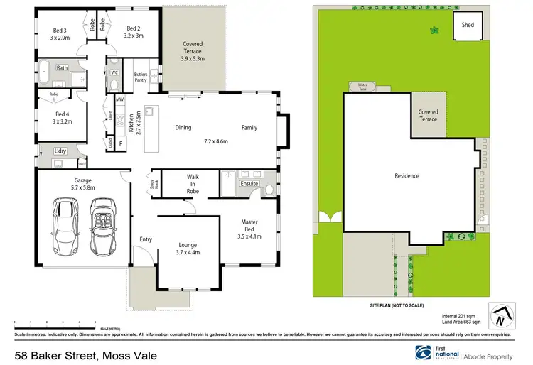Floorplan of Homely house listing, 58 Baker Street, Moss Vale NSW 2577