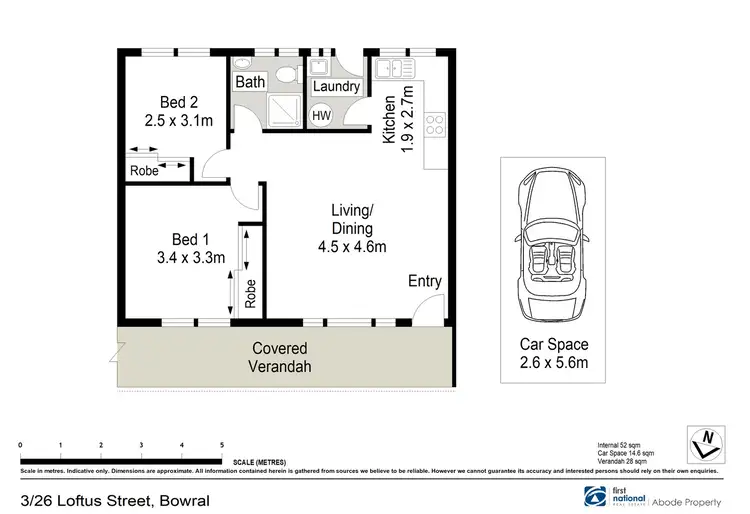 Floorplan of Homely villa listing, 3/26 Loftus Street, Bowral NSW 2576