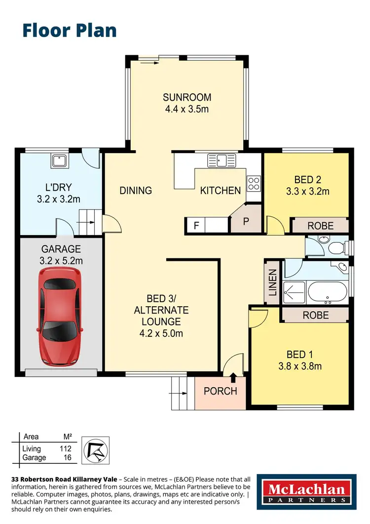 Floorplan of Homely house listing, 33 Robertson Road, Killarney Vale NSW 2261