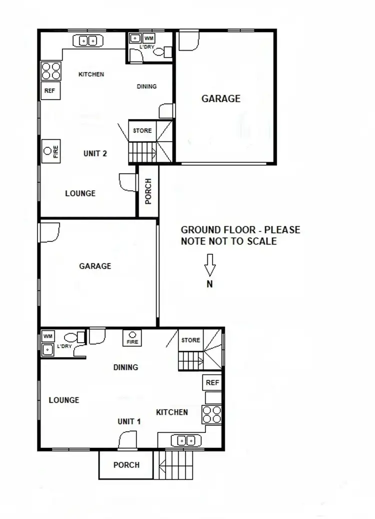 Floorplan of Homely semi-detached listing, 17 Magnolia Avenue, Kalkite NSW 2627