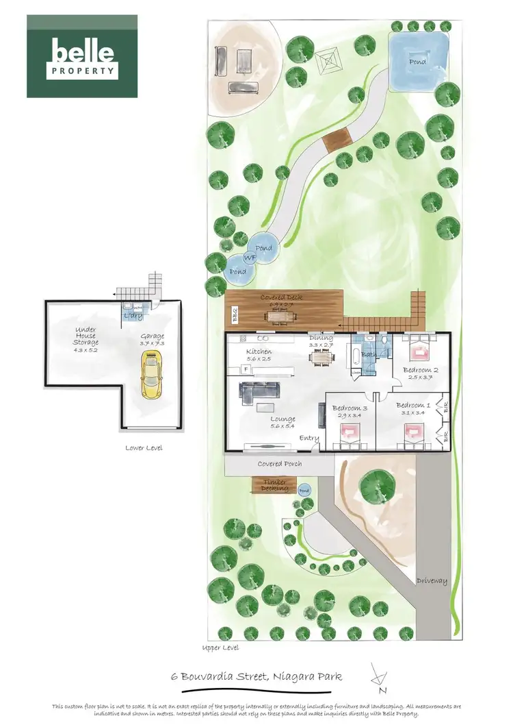 Floorplan of Homely house listing, 6 Bouvardia Street, Niagara Park NSW 2250