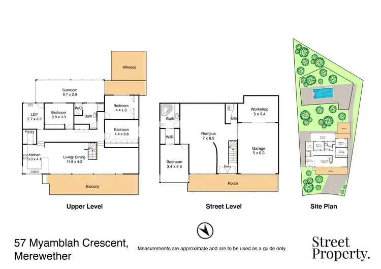 Floorplan of Homely house listing, 57 Myamblah Crescent, Merewether NSW 2291