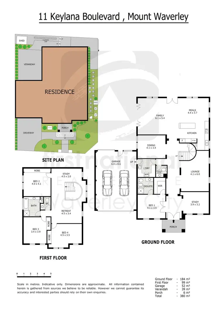 Floorplan of Homely house listing, 11 Keylana Boulevard, Mount Waverley VIC 3149