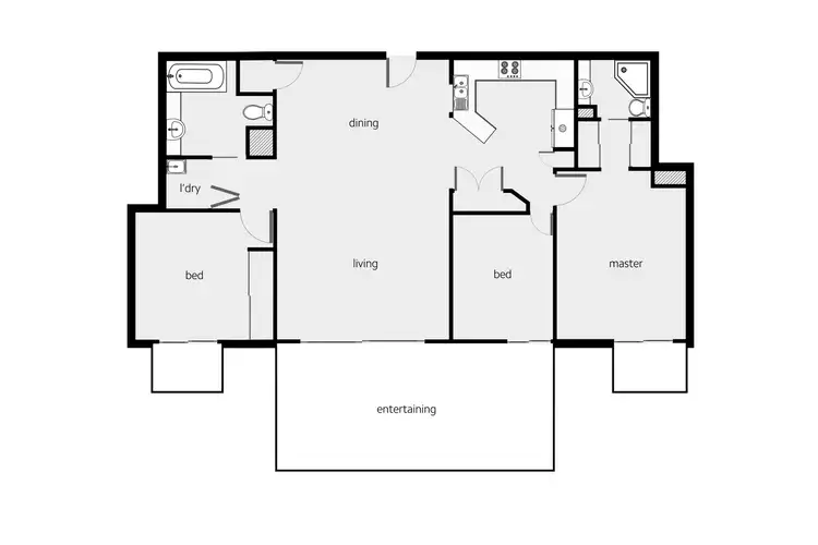 Floorplan of Homely apartment listing, 39/275-277 Esplanade, Cairns North QLD 4870