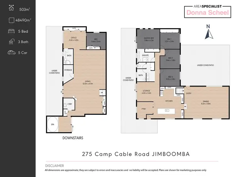 Floorplan of Homely house listing, 275-327 Camp Cable Road, Jimboomba QLD 4280