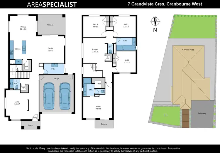 Floorplan of Homely house listing, 7 Grandvista Crescent, Cranbourne West VIC 3977