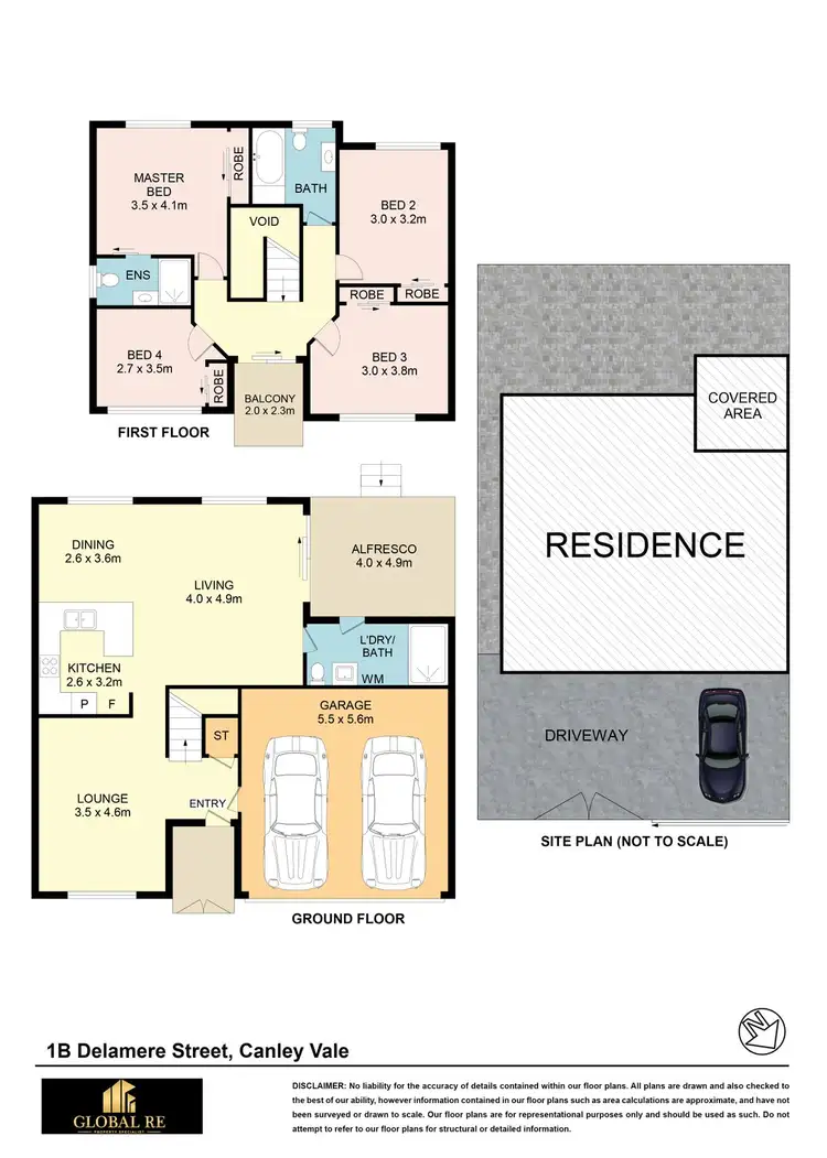 Floorplan of Homely house listing, 1B Delamere Street, Canley Vale NSW 2166