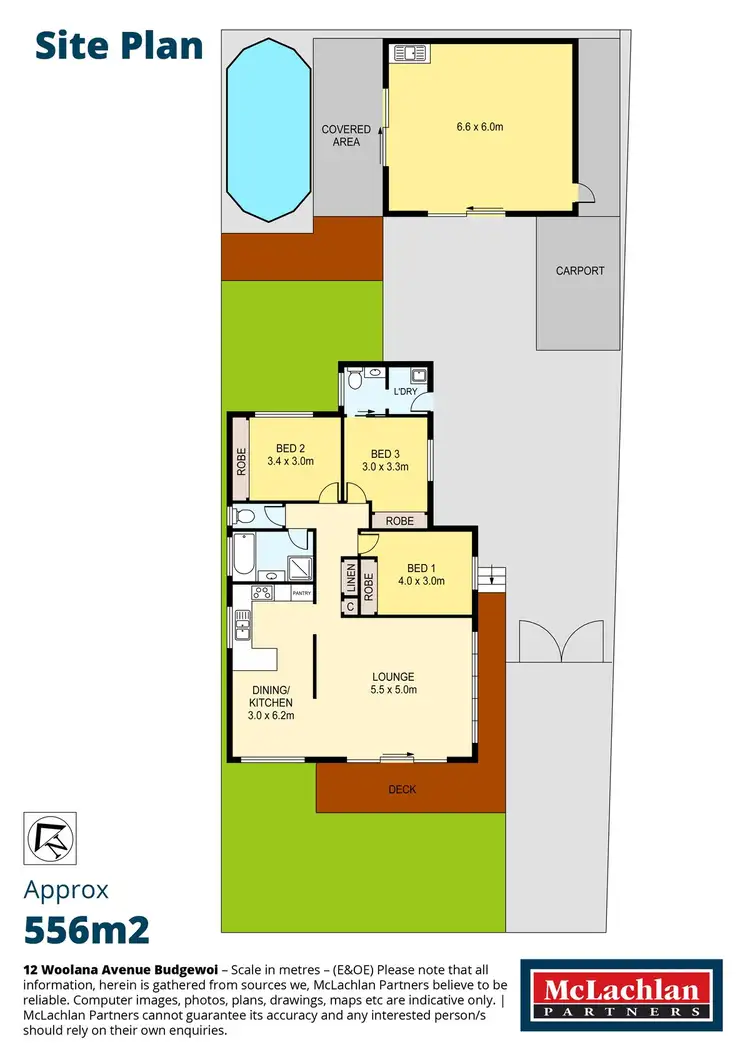 Floorplan of Homely house listing, 12 Woolana Avenue, Budgewoi NSW 2262