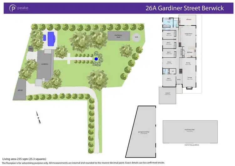 Floorplan of Homely house listing, 26A Gardiner Street, Berwick VIC 3806