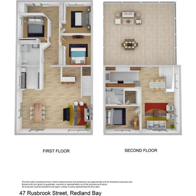 Floorplan of Homely house listing, 47 Rusbrook Street, Redland Bay QLD 4165