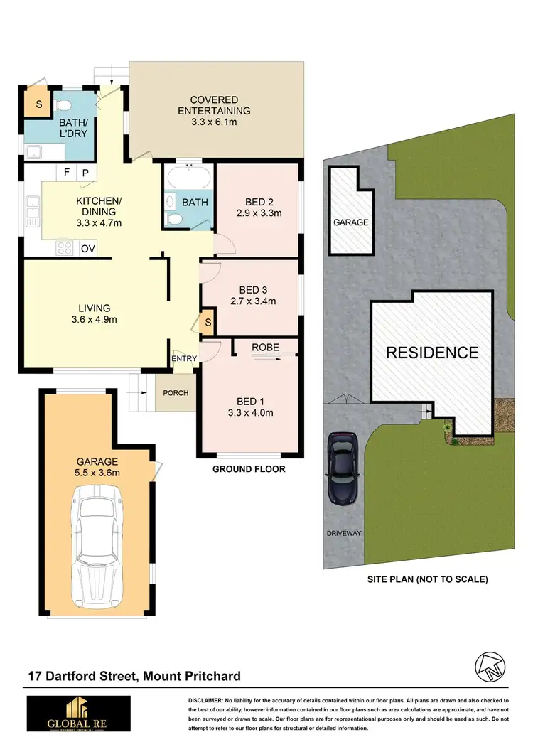 Floorplan of Homely house listing, 17 Dartford Street, Mount Pritchard NSW 2170